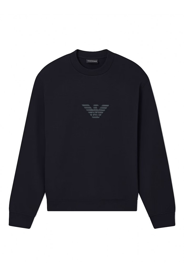 Sweatshirt Essential in cotton double jersey