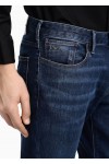 J06 slim-fit  washed denim jeans