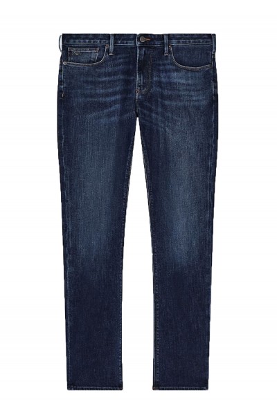 J06 slim-fit  washed denim jeans