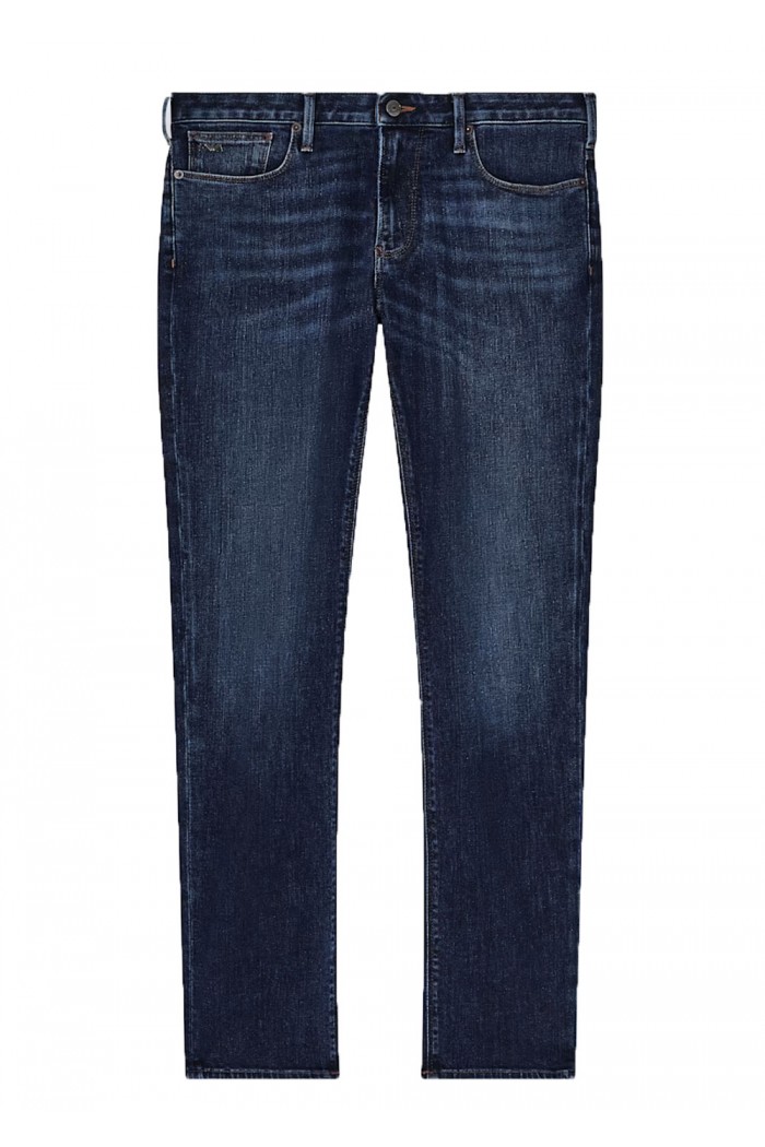J06 slim-fit  washed denim jeans