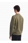 Sweatshirt Essential in cotton double jersey