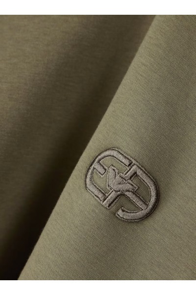 Sweatshirt Essential in cotton double jersey