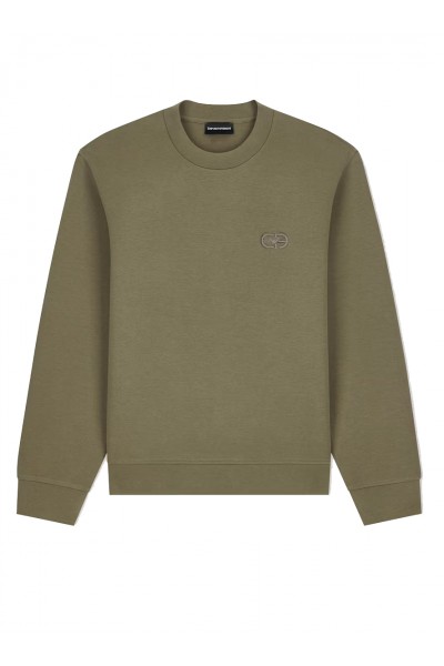 Sweatshirt Essential in cotton double jersey