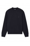 Sweatshirt Essential in cotton double jersey