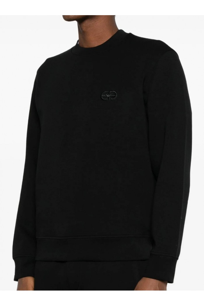 Sweatshirt Essential in cotton double jersey