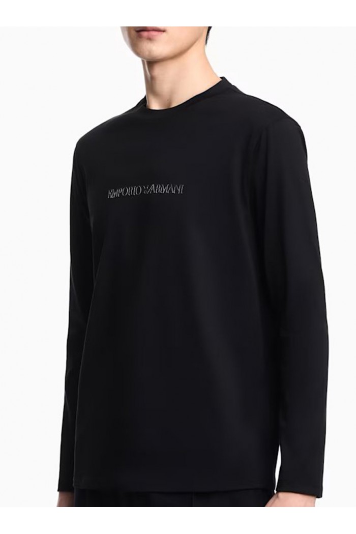 Sweatshirt Essential in cotton double jersey