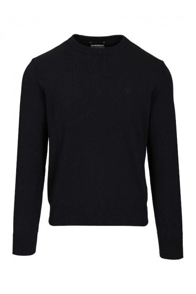 logo-embroidered crew-neck sweater