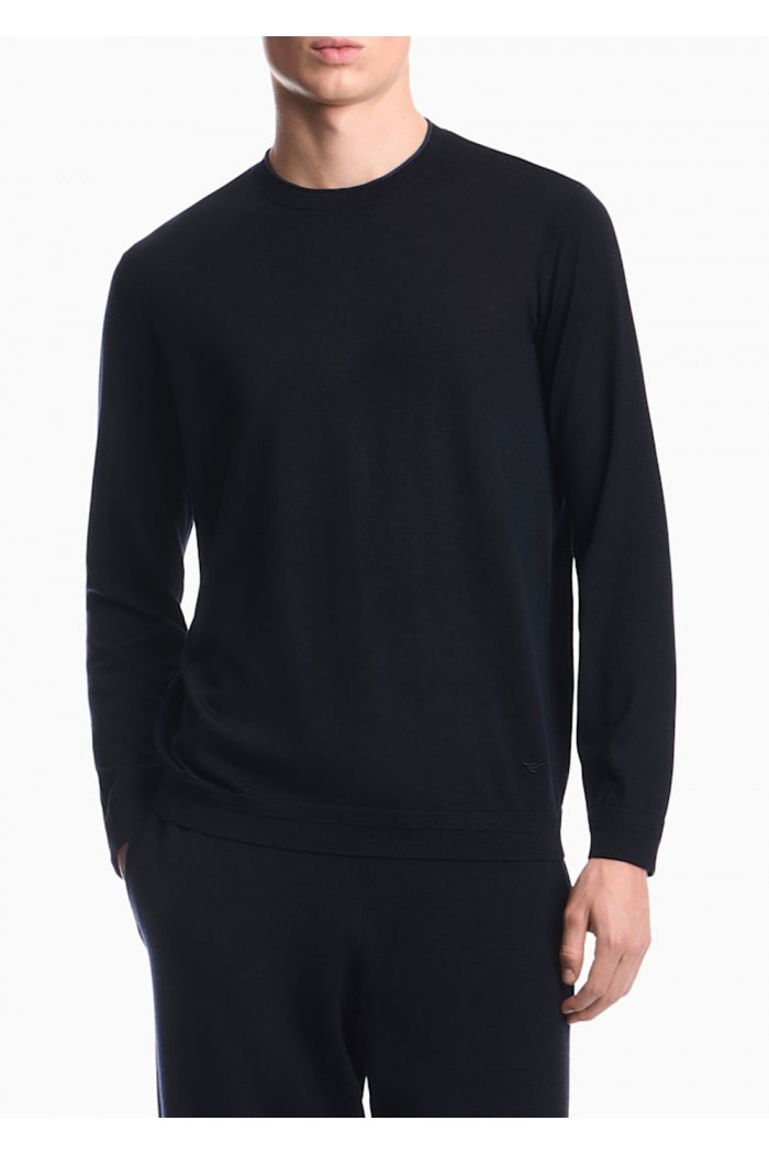 Travel Essential shaved wool sweater