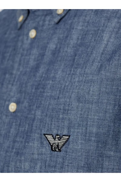 Button-Down Logo Shirt