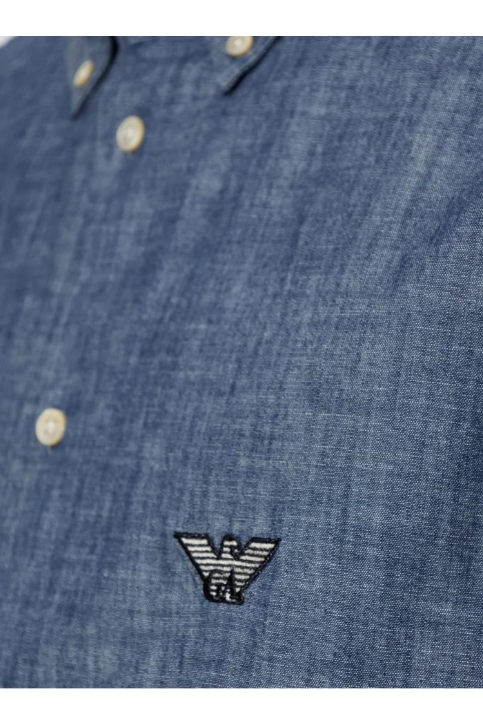 Button-Down Logo Shirt