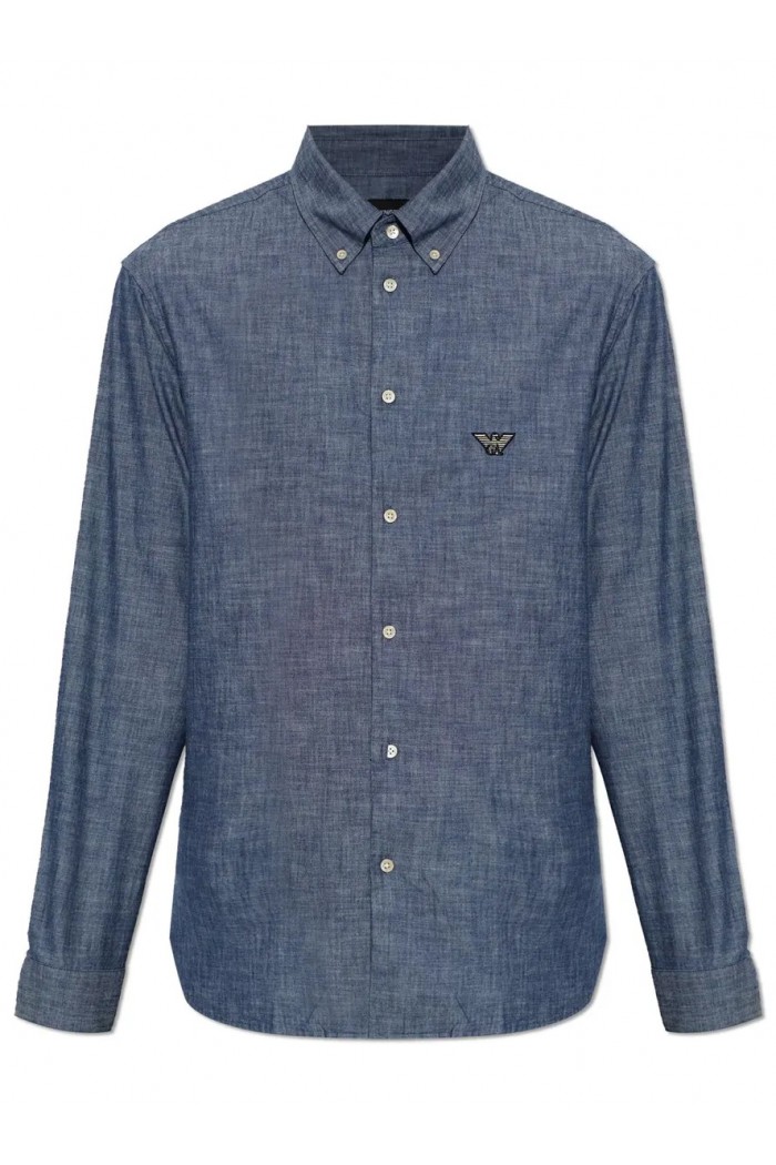 Button-Down Logo Shirt