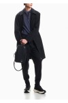 Trench coat in matte nylon Travel Essential