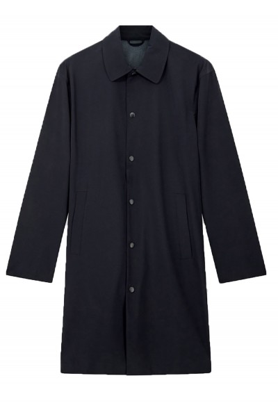Trench coat in matte nylon Travel Essential
