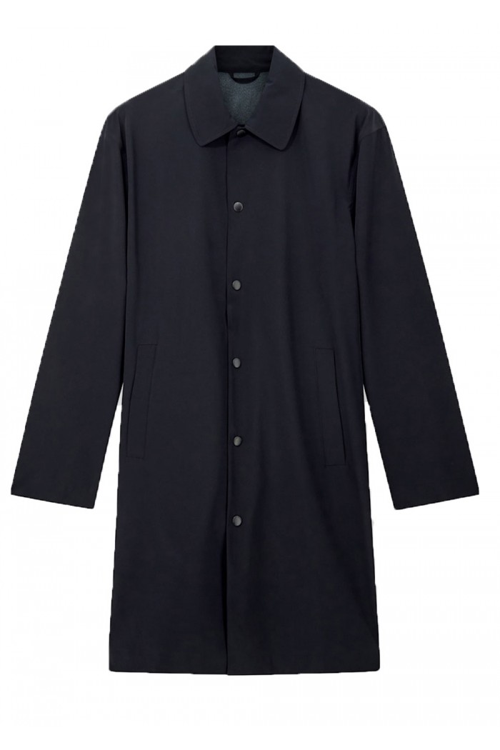 Trench coat in matte nylon Travel Essential