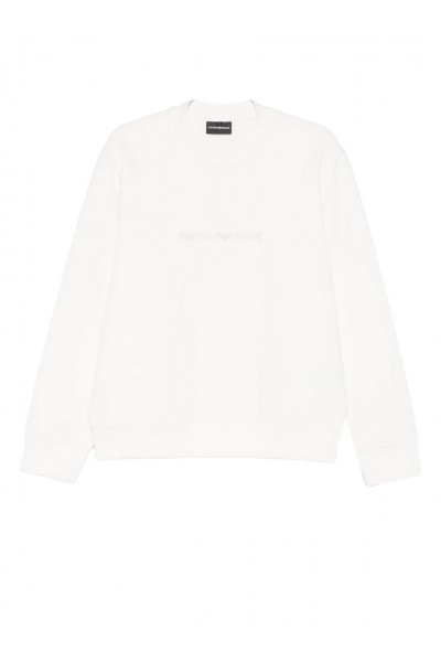 Sweatshirt Essential in cotton double jersey