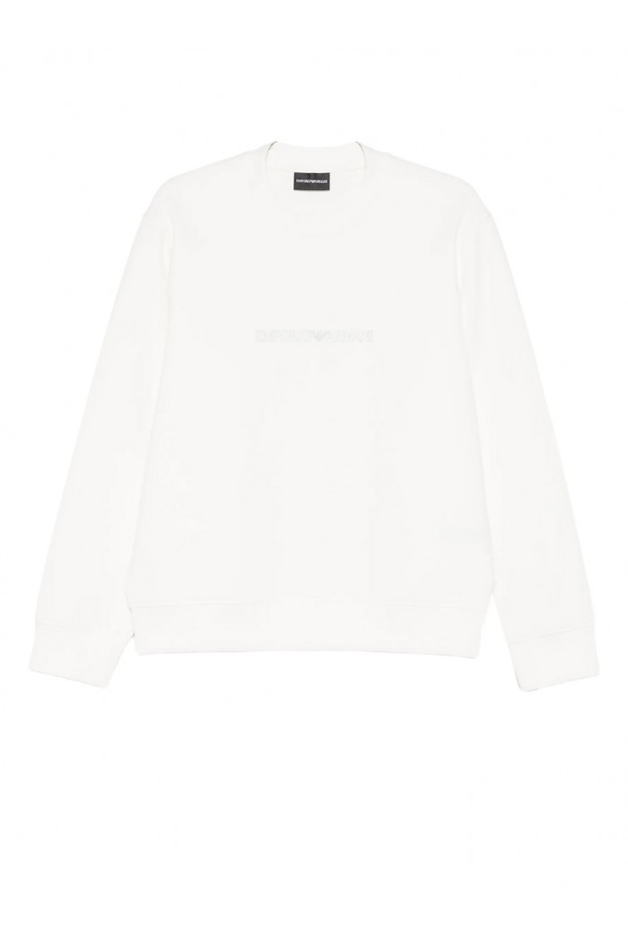 Sweatshirt Essential in cotton double jersey
