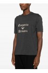Heavy jersey T-shirt with soft embossed logo