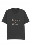 Heavy jersey T-shirt with soft embossed logo
