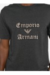 Heavy jersey T-shirt with soft embossed logo
