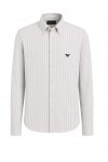 Light Blue Striped Shirt