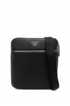 Regenerated shoulder bag Essential in saffiano leather