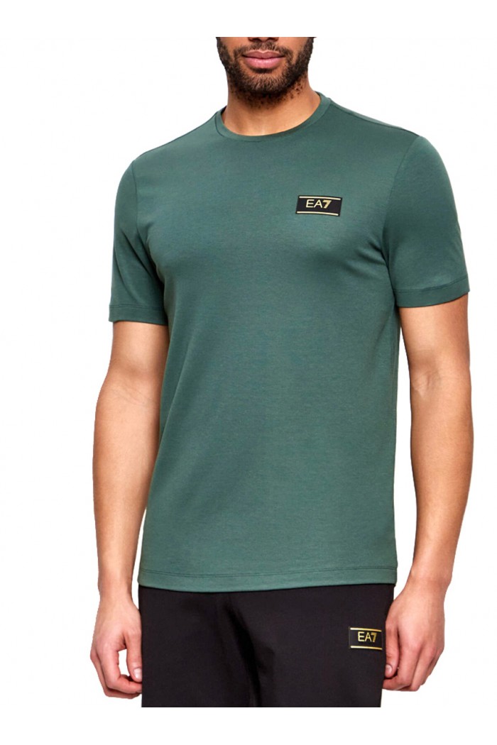 Premium Label stretch viscose-blend crew-neck T-Shirt Premium Label stretch viscose-blend crew-neck T-Shirt