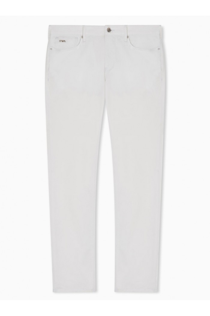 J06 stretch-fabric slim-fit trousers J06 stretch-fabric slim-fit trousers