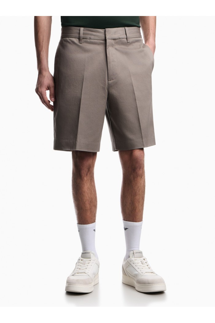 Comfort cotton chino Bermuda shorts Comfort cotton chino Bermuda shorts
