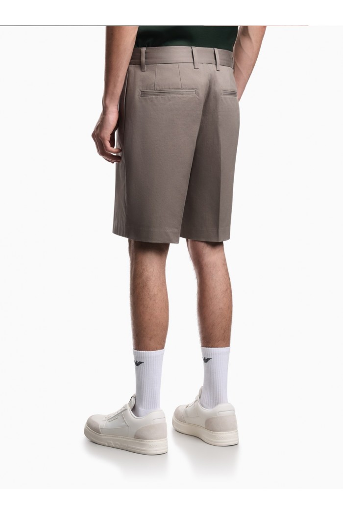 Comfort cotton chino Bermuda shorts Comfort cotton chino Bermuda shorts