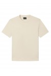 Slim fit T-shirt in heavy jersey with domed eagle Slim fit T-shirt in heavy jersey with domed eagle