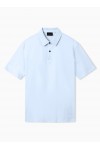Loose-fit lightweight jersey polo shirt Loose-fit lightweight jersey polo shirt
