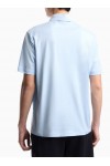 Loose-fit lightweight jersey polo shirt Loose-fit lightweight jersey polo shirt