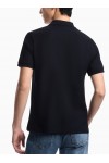 Slim-fit piqué polo shirt