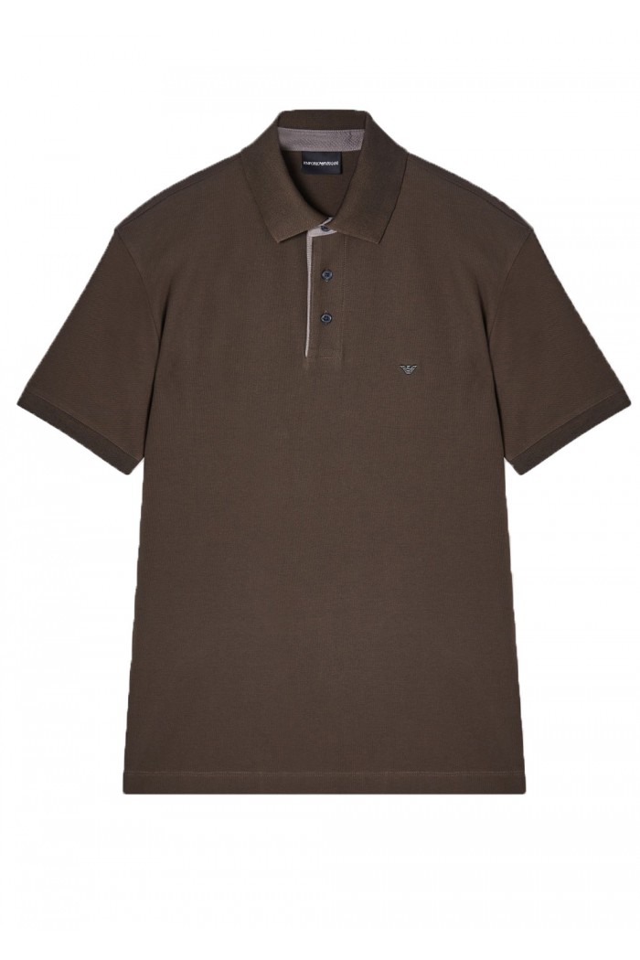Regular fit piqué polo shirt Regular fit piqué polo shirt