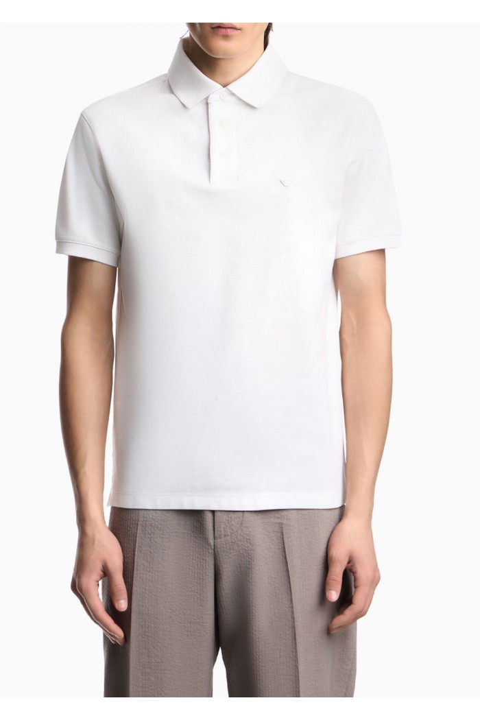 Regular fit piqué polo shirt Regular fit piqué polo shirt