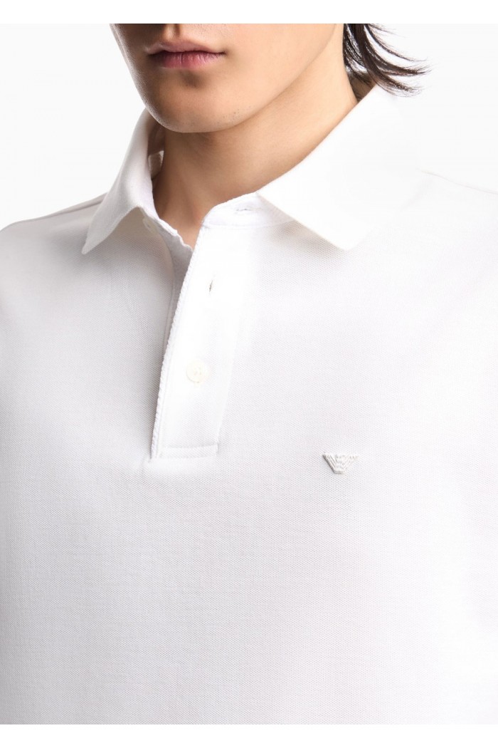 Regular fit piqué polo shirt Regular fit piqué polo shirt
