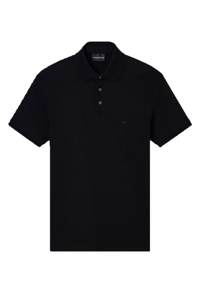 Regular fit piqué polo shirt