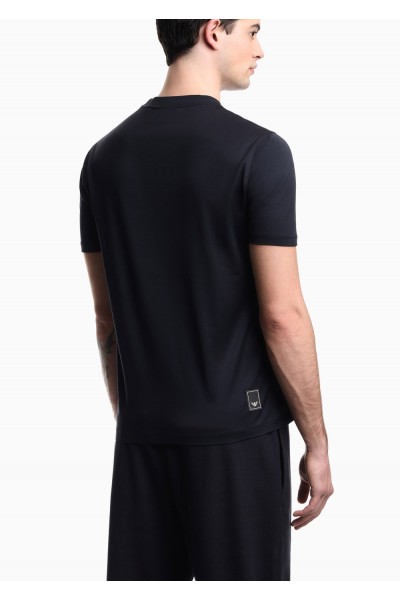 Travel Essential Lyocell-blend jersey T-shirt
