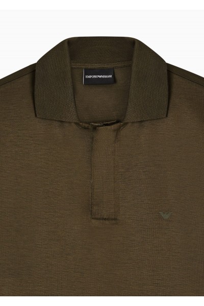 Travel Essential Lyocell-blend jersey polo shirt