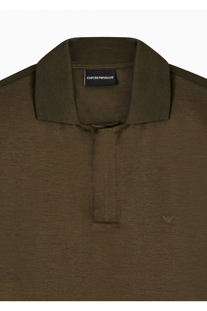 Travel Essential Lyocell-blend jersey polo shirt Travel Essential Lyocell-blend jersey polo shirt