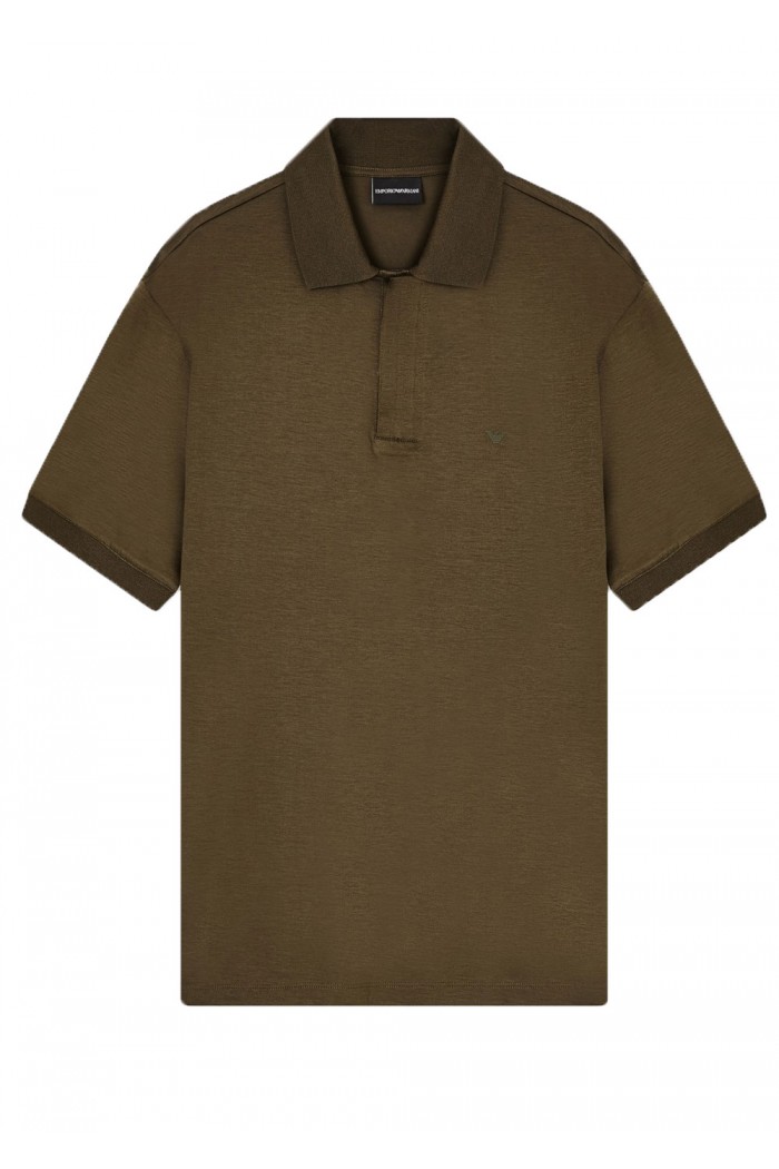 Travel Essential Lyocell-blend jersey polo shirt Travel Essential Lyocell-blend jersey polo shirt