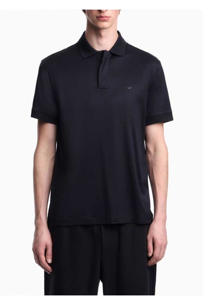 Travel Essential Lyocell-blend jersey polo shirt Travel Essential Lyocell-blend jersey polo shirt