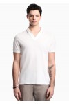 V-neck piqué polo shirt V-neck piqué polo shirt