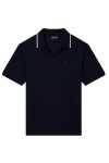 V-neck piqué polo shirt V-neck piqué polo shirt