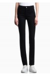 J18 High-rise skinny-leg jeans in comfort denim