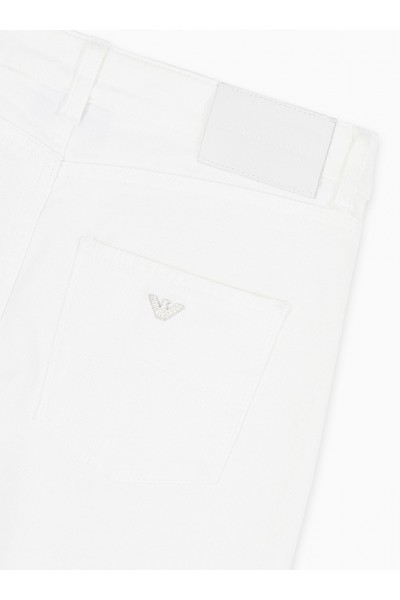 J18 High-rise skinny-leg jeans in comfort bull