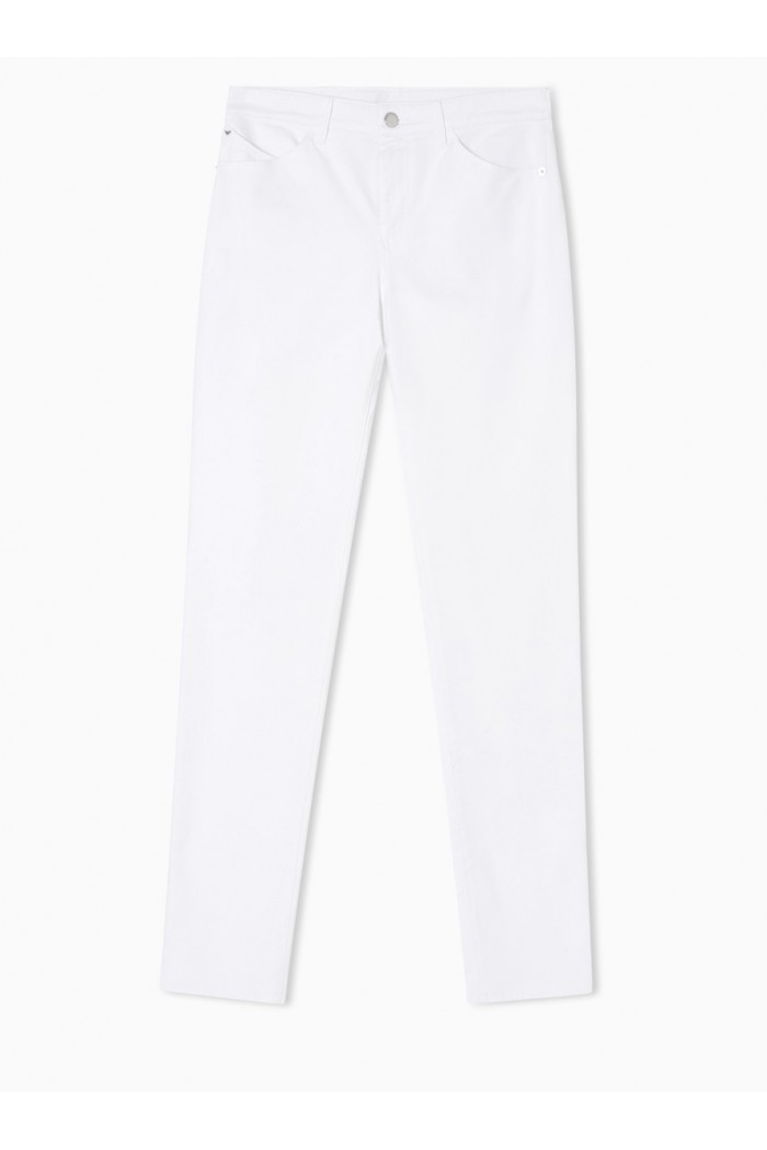 J18 High-rise skinny-leg jeans in comfort bull