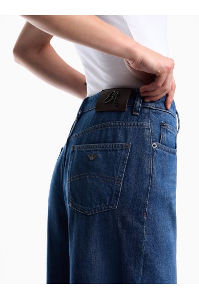 J8B relaxed-fit jeans in used look Lyocell-blend denim