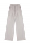 Elasticated-waist trousers in flowing washed Lyocell