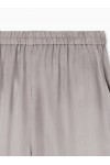Elasticated-waist trousers in flowing washed Lyocell